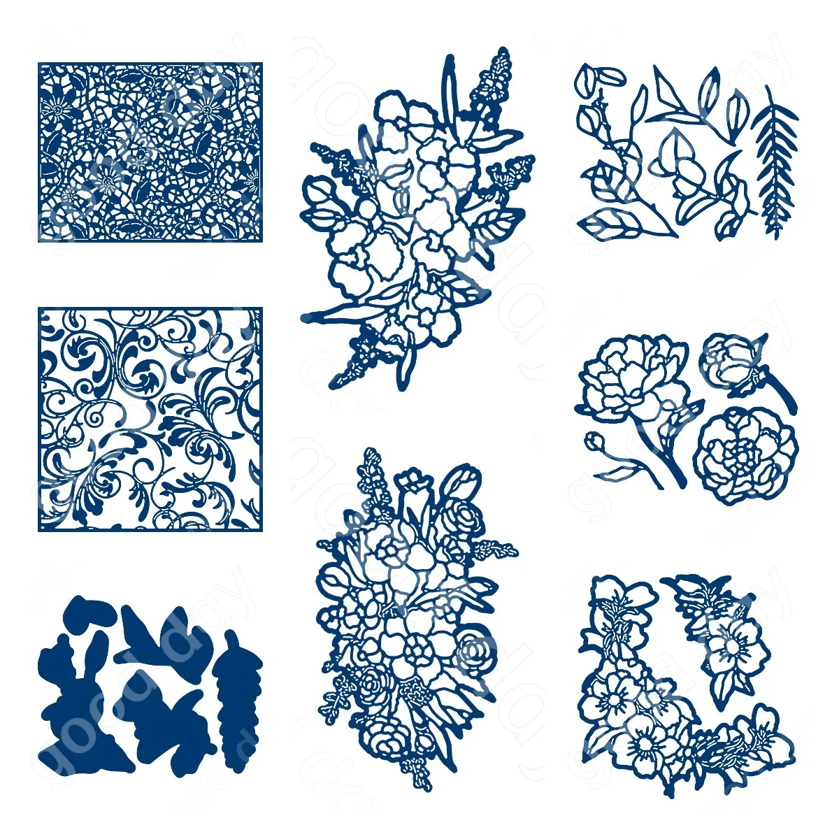 2023 New Arrival Delicate Flowers Metal Cutting Dies Scrapbook Diary Decoration Embossing Template Diy Greeting Card Handmade
2023 New Arrival Delicate Flowers Metal Cutting Dies Scrapbook Diary Decoration Embossing Template Diy Greeting Card Handmade