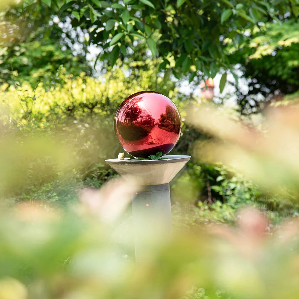 Reflective Ball Christmas Ornaments Globe Garden Stainless Steel Decor Mirror Reflective Ball Outdoor Statue Gazing
Reflective Ball Christmas Ornaments Globe Garden Stainless Steel Decor Mirror Reflective Ball Outdoor Statue Gazing