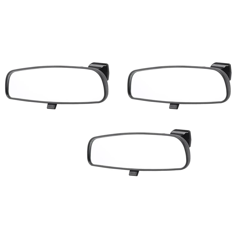 

3X Black Interior Rear View Mirror For Honda Accord Civic Insight 76400-SDA-A03