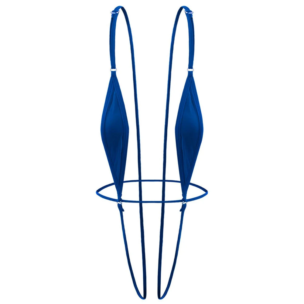 Women Sexy Ice Silk Hollow Out Lingerie Backless Bodysuit Female Mini Bikini Swimwear V-string Thong Sling Erotic Swimsuit
Women Sexy Ice Silk Hollow Out Lingerie Backless Bodysuit Female Mini Bikini Swimwear V-string Thong Sling Erotic Swimsuit