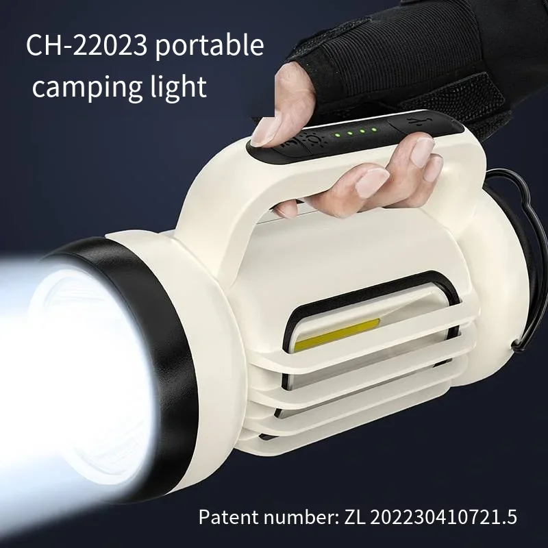 

Мощный ручной прожектор, фонарь, Портативный Ручной USB-фонарь, палатка для путешествий, рыболовные фонари, освещение, портативное зарядное устройство 18650