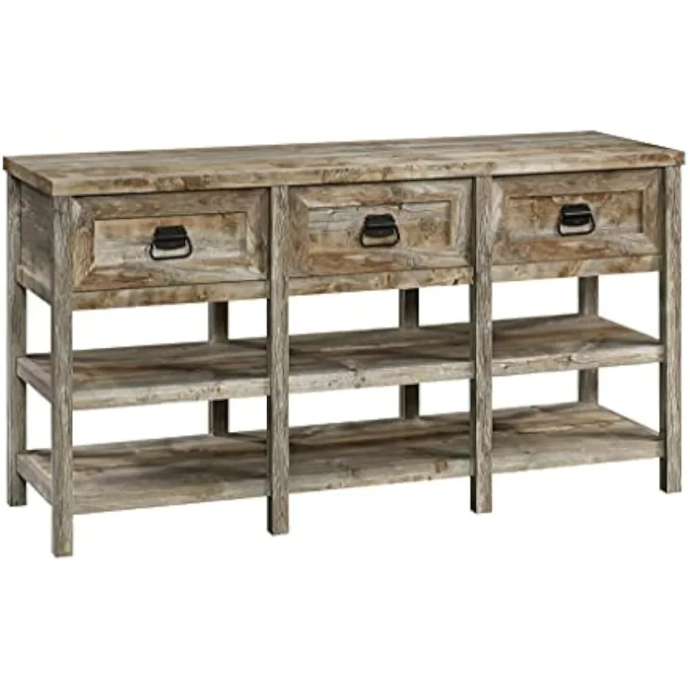 Комод из гранита Sauder для телевизоров до 60 дюймов, отделка из кедра в рустикальном стиле 
Комод из гранита Sauder для телевизоров до 60 дюймов, отделка из кедра в рустикальном стиле