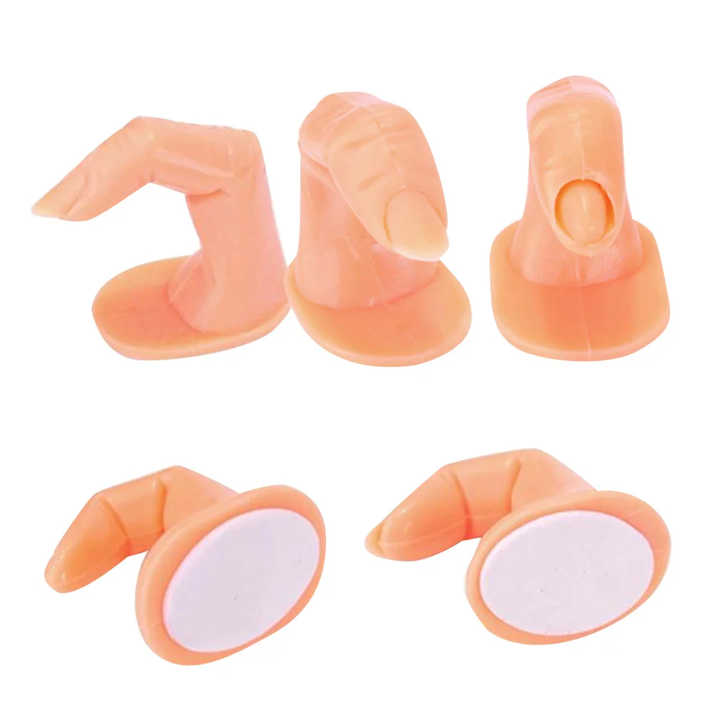 5 Pcs Tool False Fingers for Nail Piece Manicure Practice Manicures Training Acrylic Nails Hand
5 Pcs Tool False Fingers for Nail Piece Manicure Practice Manicures Training Acrylic Nails Hand