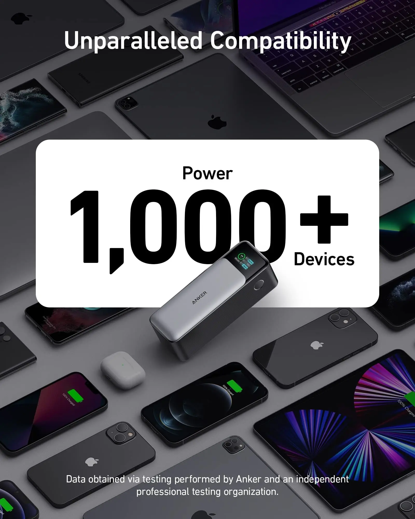 Новинка Anker 737 портативное зарядное устройство PowerCore 24000 мАч 3 порта портативное 140 Вт Быстрая зарядка умный цифровой дисплей для ноутбука
Новинка Anker 737 портативное зарядное устройство PowerCore 24000 мАч 3 порта портативное 140 Вт Быстрая зарядка умный цифровой дисплей для ноутбука