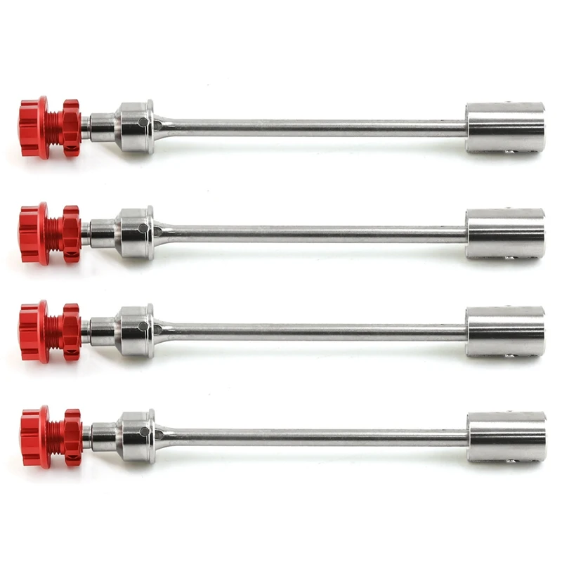 4Pcs Steel Drive Shaft CVD Driveshaft With Splined Wheel Hex For TRAXXAS E-Revo 2.0 86086-4 1/10 RC Car Upgrade Parts
4Pcs Steel Drive Shaft CVD Driveshaft With Splined Wheel Hex For TRAXXAS E-Revo 2.0 86086-4 1/10 RC Car Upgrade Parts