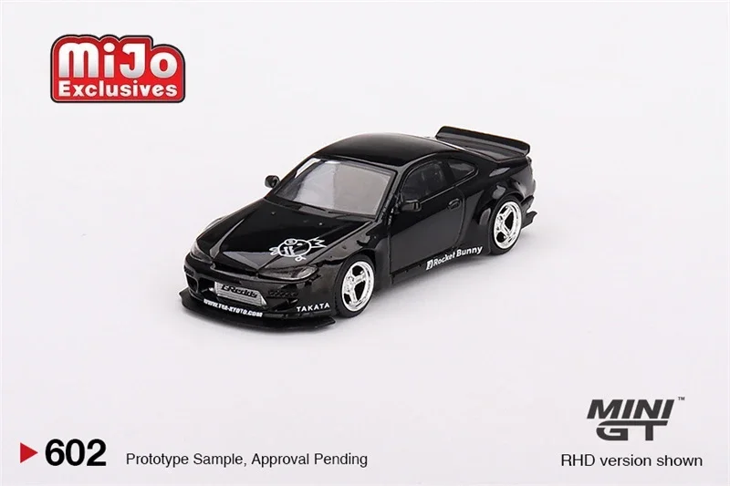 Мини GT Mijo, эксклюзивные модели автомобилей Nissan Silvia (S15) Rocket Bunny Black Pearl RHD,
Мини GT Mijo, эксклюзивные модели автомобилей Nissan Silvia (S15) Rocket Bunny Black Pearl RHD,