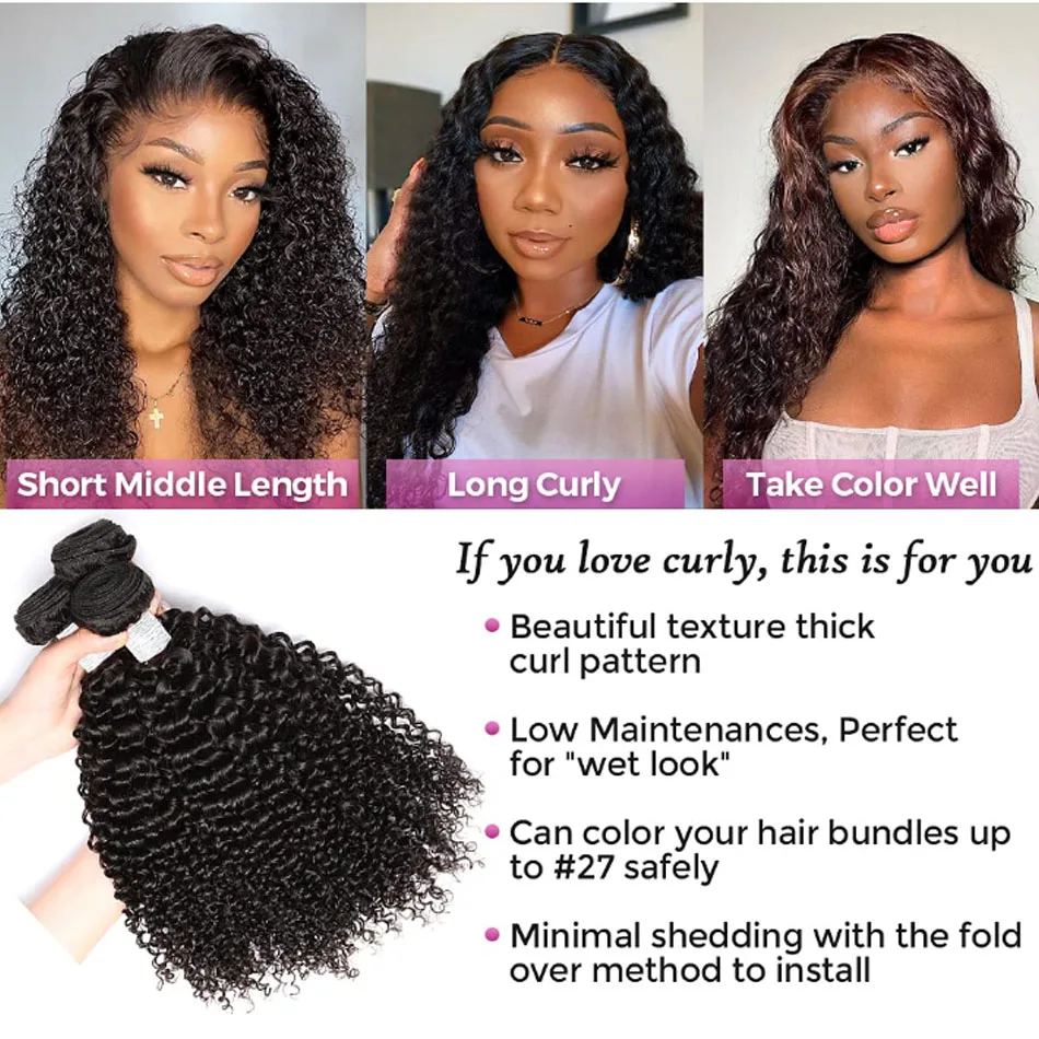 Tissage Brazilian Raw Kinky Curly 3, 4Bundle Deals Virgin Hair Extension Natural Black 8-26 inches 100% cheveux Real Human Hair Weave 4 Mallzona S9a8005bf84e0488abec5f23280879584b Tissage Brazilian Raw Kinky Curly 3, 4Bundle Deals Virgin Hair Extension Natural Black 8-26 inches 100% cheveux Real Human Hair Weave Mallzona