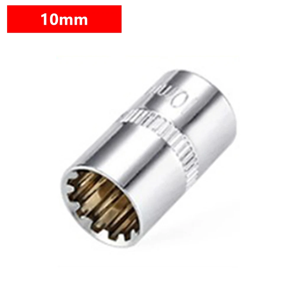 12 Point Socket Bit Socket Wrench Set Hex Metric 1/4 Drive Torx Bit Ratchet Wrench Adapter 4/4.5/5/5.5/6/7/9/10/11/12/13/14mm
12 Point Socket Bit Socket Wrench Set Hex Metric 1/4 Drive Torx Bit Ratchet Wrench Adapter 4/4.5/5/5.5/6/7/9/10/11/12/13/14mm