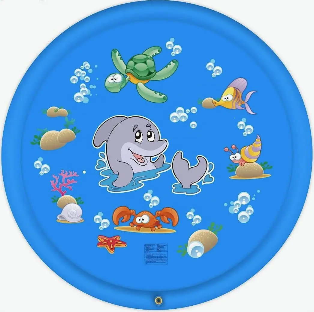 Pet Children Amazon Hot Sale Baby&kids Outdoor Inflatable Sprinkler Water Toys Children Water Spray Play Mat
Pet Children Amazon Hot Sale Baby&kids Outdoor Inflatable Sprinkler Water Toys Children Water Spray Play Mat