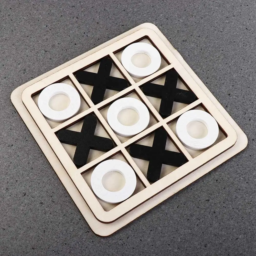 Educational Toy Children Gift Party Favor Improve Intelligence Chess Table Chess Toys Wooden Board Game Tic Tac Toe
Educational Toy Children Gift Party Favor Improve Intelligence Chess Table Chess Toys Wooden Board Game Tic Tac Toe