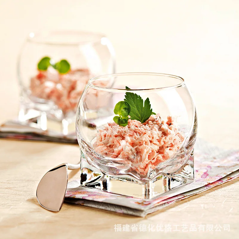 2Pcs Creative Lead-Free Glass Pudding Hotel Compact Dessert Cup Household Sha Wan Bowl Yogurt Ice Cream Cup
2Pcs Creative Lead-Free Glass Pudding Hotel Compact Dessert Cup Household Sha Wan Bowl Yogurt Ice Cream Cup