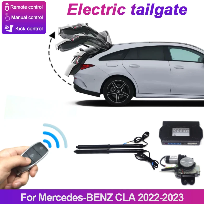 Electric Tailgate for Mercedes-BENZ CLA 2022-2023 Refitted Tail Box Intelligent Electric Tail Gate Power Operated Opening
Electric Tailgate for Mercedes-BENZ CLA 2022-2023 Refitted Tail Box Intelligent Electric Tail Gate Power Operated Opening