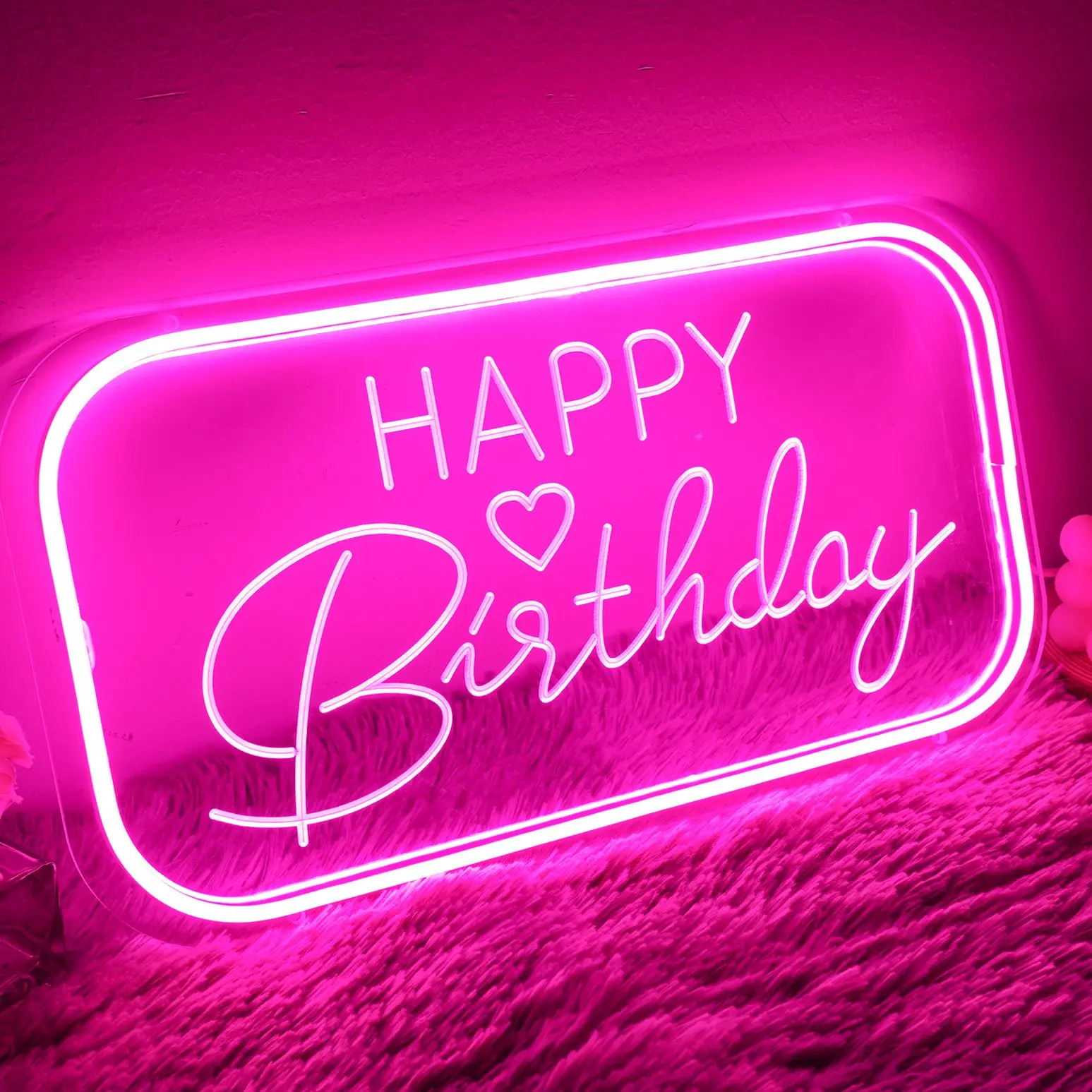 Happy Birthday Neon Sign Personalized Gift Party Decoration LED Light Bedroom Wall Decor Gift For Friend Birthday Gifts
Happy Birthday Neon Sign Personalized Gift Party Decoration LED Light Bedroom Wall Decor Gift For Friend Birthday Gifts