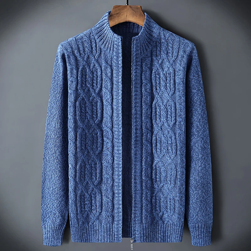 Korea Jumpers Vintage Autumn Winter Men `s Sweater Male Cardigan Plaid knitted Sweater Men Clothing Outwear Coat
Korea Jumpers Vintage Autumn Winter Men `s Sweater Male Cardigan Plaid knitted Sweater Men Clothing Outwear Coat