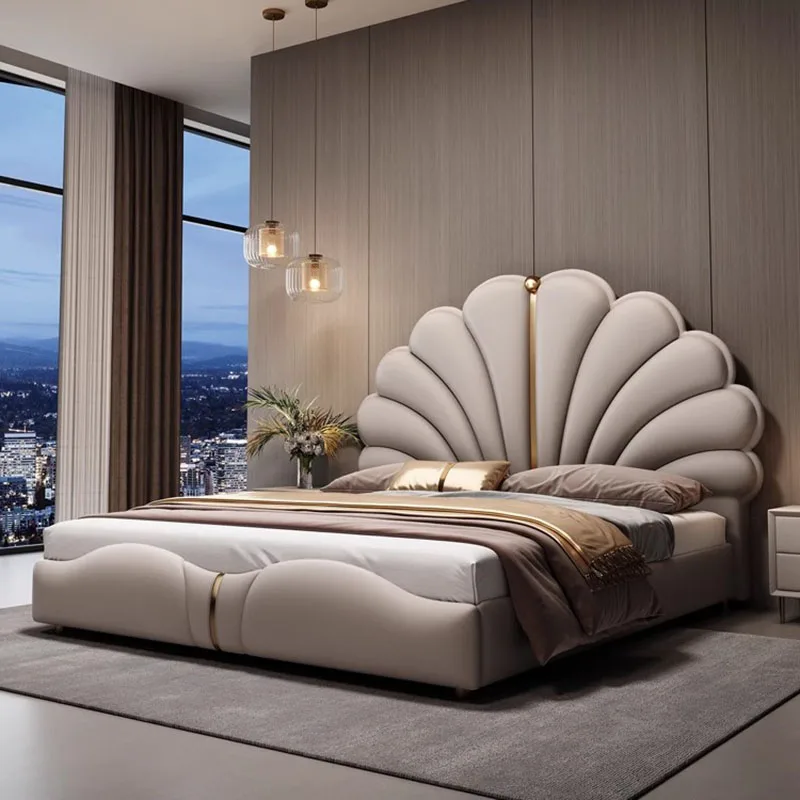 Nordic Royal Kids Double Bed King High End Headboard Frame Double Bed Luxury Sleeping Letti Matrimoniali Bedroom Furniture
Nordic Royal Kids Double Bed King High End Headboard Frame Double Bed Luxury Sleeping Letti Matrimoniali Bedroom Furniture