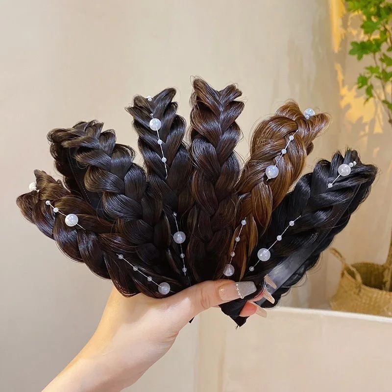 New fish bone braid wig hairband all-in-one twist braid hairpin hair bundle compression hairband headband headband
New fish bone braid wig hairband all-in-one twist braid hairpin hair bundle compression hairband headband headband