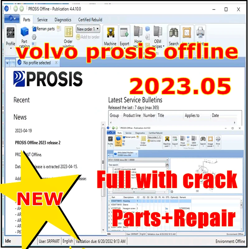 2023 R2 строительное оборудование PROSIS 05,2023 (детали + ремонт) для Volvo с неограниченной установкой трещин для дистанционного управления несколькими элементами
2023 R2 строительное оборудование PROSIS 05,2023 (детали + ремонт) для Volvo с неограниченной установкой трещин для дистанционного управления несколькими элементами