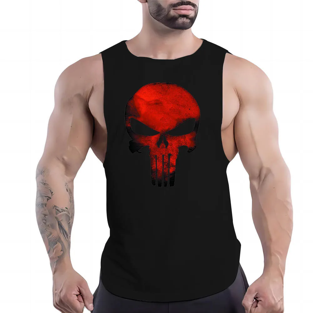 2023 Summer Fashion Outdoor Leisure Sports 2d Skull Print Top Men'S New Crew-Neck Comfortable Breathable Sleeveless Vest
2023 Summer Fashion Outdoor Leisure Sports 2d Skull Print Top Men'S New Crew-Neck Comfortable Breathable Sleeveless Vest