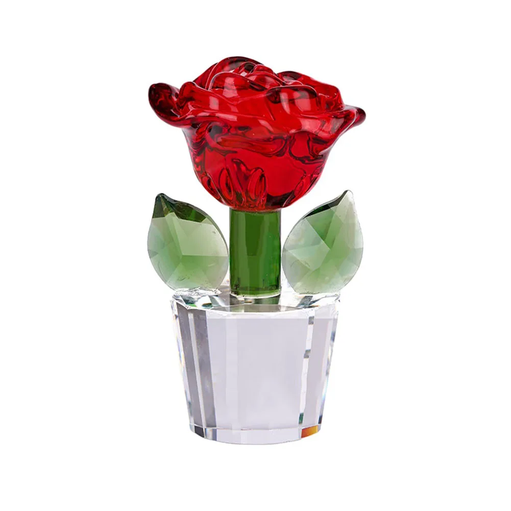 Crystal Rose Ornament For Mother's Day Girlfriend Wedding Favors Artificial Flower With Gift Box Romantic Gift Home Ornament
Crystal Rose Ornament For Mother's Day Girlfriend Wedding Favors Artificial Flower With Gift Box Romantic Gift Home Ornament