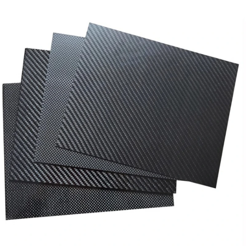 

3K Pure Carbon Fiber Plate 400*500mm Twill-Glossy/Matte Thickness 0.2/0.3/0.5/1/1.2/1.5/2/2.5/3/3.5/4/5/6mm, Carbon Fiber Board