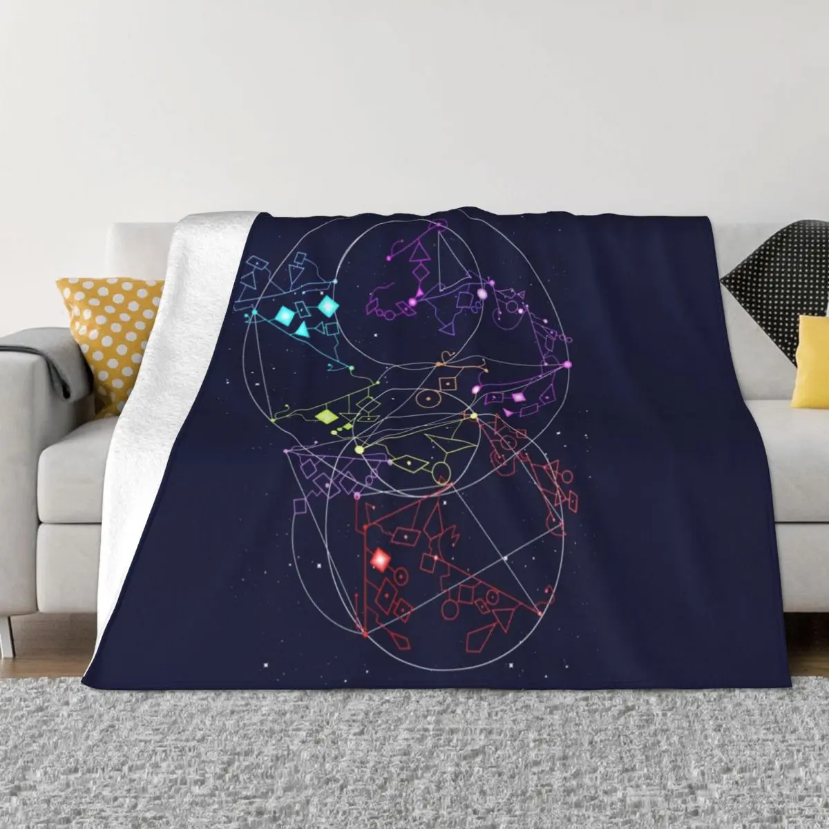 

She-Ra Constellations Throw Blanket Plaid Baby Blanket Flannel Blanket Sofa Blanket