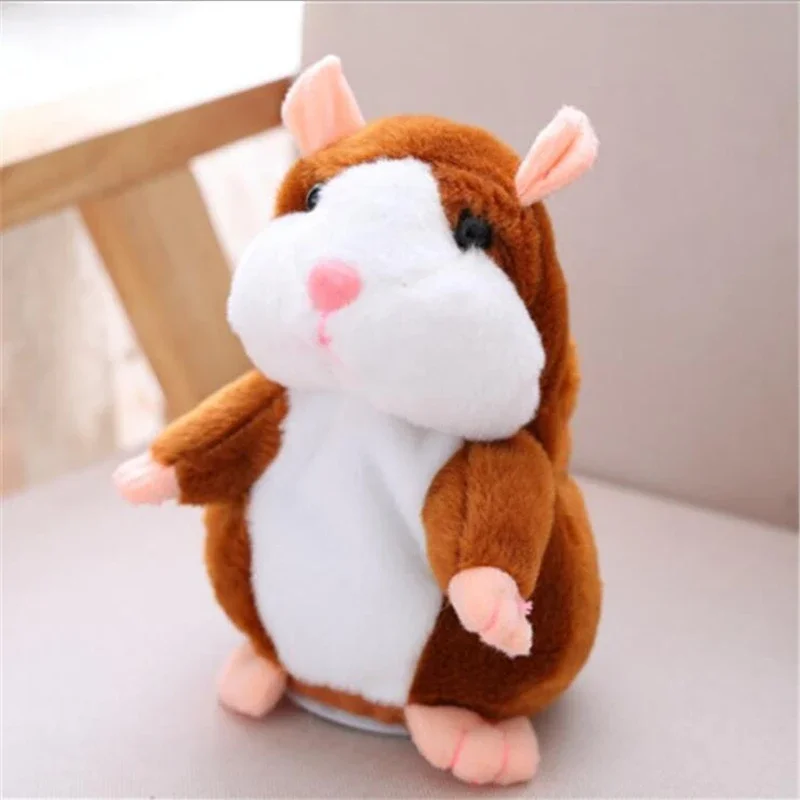 Interactive Hamster Stuffed Animal with Recording Function - Educational Toy for Children kawaii plush 
Interactive Hamster Stuffed Animal with Recording Function - Educational Toy for Children kawaii plush
