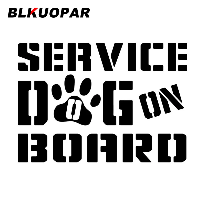 Забавные наклейки на автомобиль BLKUOPAR Service Dog on Board, водонепроницаемые креативные наклейки на лобовое стекло, бампер, протектор автомобильной двери
Забавные наклейки на автомобиль BLKUOPAR Service Dog on Board, водонепроницаемые креативные наклейки на лобовое стекло, бампер, протектор автомобильной двери