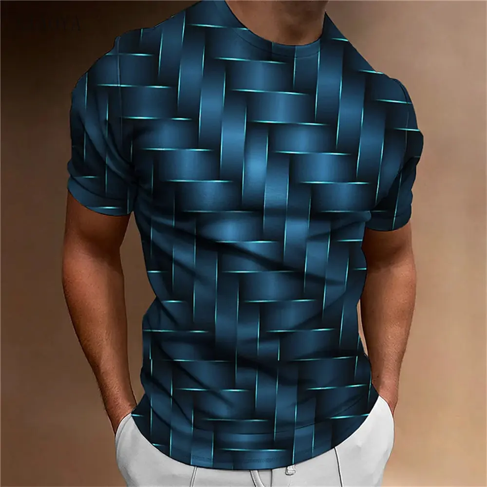 3D Printed Men's Casual T-shirt Summer Abstract Pattern Casual Short Sleeve Tee Street Fashion Men Oversized T-shirt Tops
3D Printed Men's Casual T-shirt Summer Abstract Pattern Casual Short Sleeve Tee Street Fashion Men Oversized T-shirt Tops