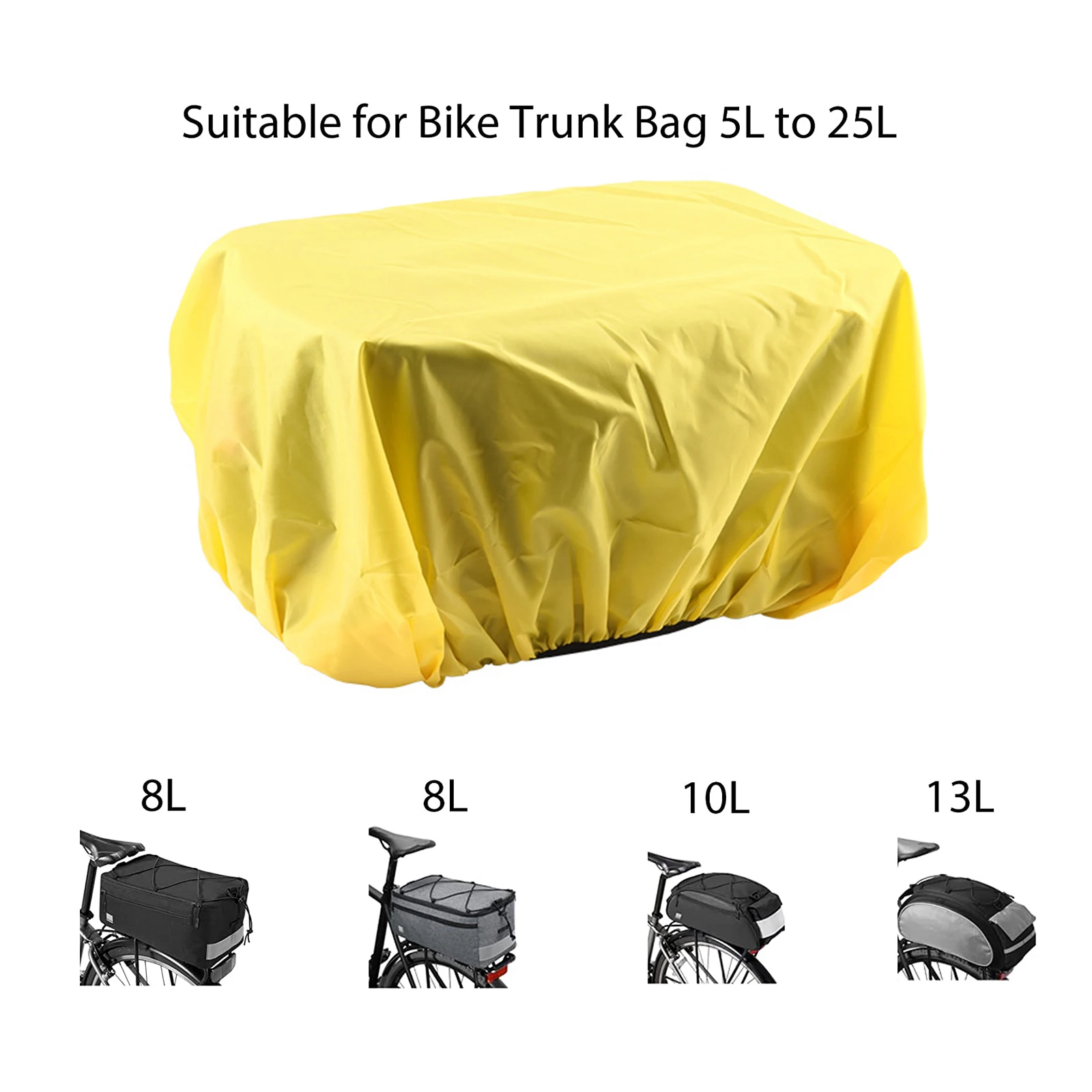 For Rain Cover for Bike Basket Waterproof Coating and Foldable Design Protect Your Cycling Equipment from For Rain
For Rain Cover for Bike Basket Waterproof Coating and Foldable Design Protect Your Cycling Equipment from For Rain