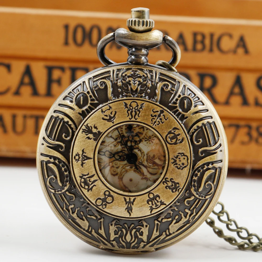 Antique Retro Roman Numerals Chain Watches Steampunk Quartz Pocket Watch Necklace With Chain Gifts For Men Friends
Antique Retro Roman Numerals Chain Watches Steampunk Quartz Pocket Watch Necklace With Chain Gifts For Men Friends