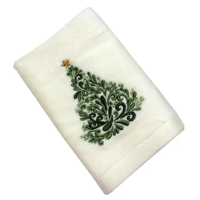 1pc Christmas Embroidered Face Towel Facial Cleaning Towel Christmas Tree Pattern Cotton Hand Towels Xmas Party Supplies 60x36cm
1pc Christmas Embroidered Face Towel Facial Cleaning Towel Christmas Tree Pattern Cotton Hand Towels Xmas Party Supplies 60x36cm