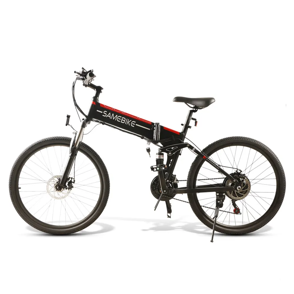 26 "Hummer Electric Folding Mountain bike 48V10.4AH350W with Magnesium Alloy Rim (Three lines)
26 "Hummer Electric Folding Mountain bike 48V10.4AH350W with Magnesium Alloy Rim (Three lines)