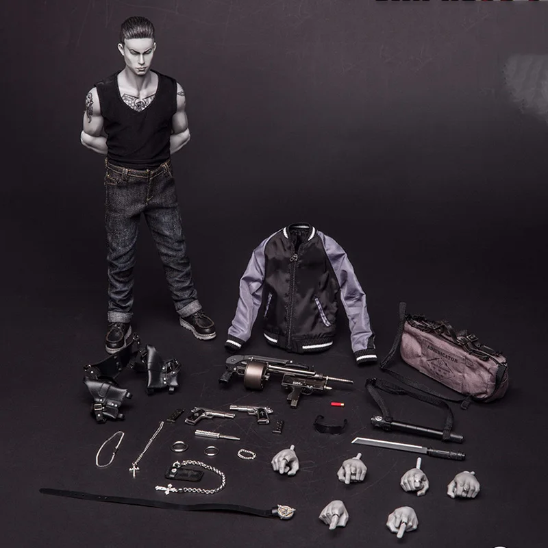 

DAMTOYS GK017S 1/6 Scale Collectible Gangland Kingdom - Grass Flower 2 Wu Jianhao Special Edition Male Action Figure Model