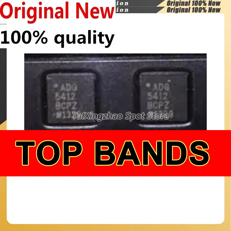 NEW Original 2PCS/LOT 100% New Original ADG5412BCPZ ADG5412 DG5412BCPZ LFCSP16 IC Chipset
NEW Original 2PCS/LOT 100% New Original ADG5412BCPZ ADG5412 DG5412BCPZ LFCSP16 IC Chipset