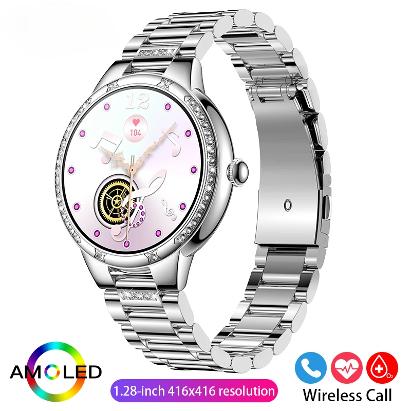 2024 New LlGE Fashion Women's Smart Watch Bluetooth Talk Multi-function Alarm Clock Meter Sleep Sports Watch
2024 New LlGE Fashion Women's Smart Watch Bluetooth Talk Multi-function Alarm Clock Meter Sleep Sports Watch