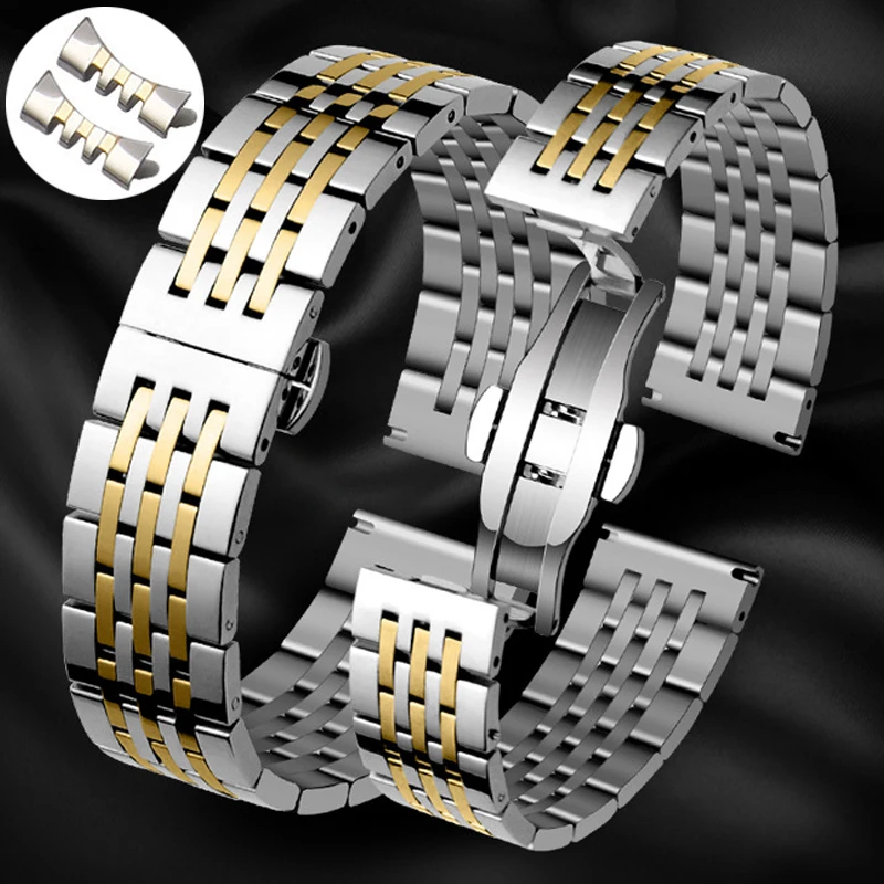 Изогнутый ремешок для часов Longines 12/13/14/15/16/17/18/19/20/21/22/23/24 мм, стальной ремешок для наручных часов
Изогнутый ремешок для часов Longines 12/13/14/15/16/17/18/19/20/21/22/23/24 мм, стальной ремешок для наручных часов