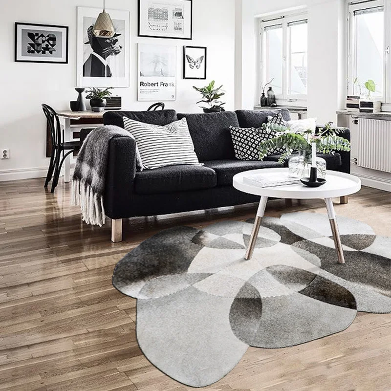 Luxury Personality Stone Cowhide Carpet Geometric Special Shaped Floor Mat for Bedroom Living Room Area Cow Rug
Luxury Personality Stone Cowhide Carpet Geometric Special Shaped Floor Mat for Bedroom Living Room Area Cow Rug