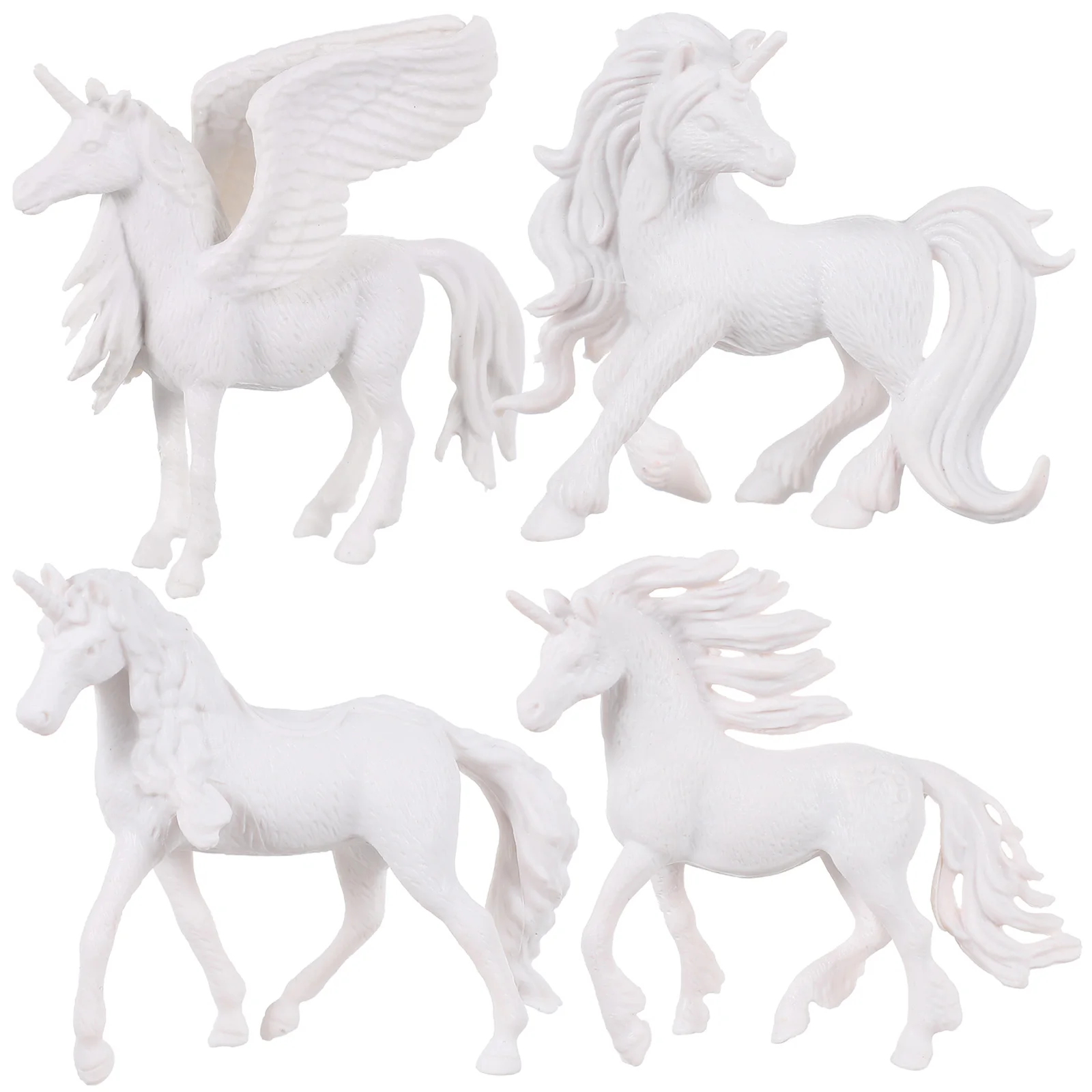 

DIY painted white mould Flying Horse Painting Kit Kids Diy Paint Arts Craft Crafts And Supplies Party Set Figurines Drawing