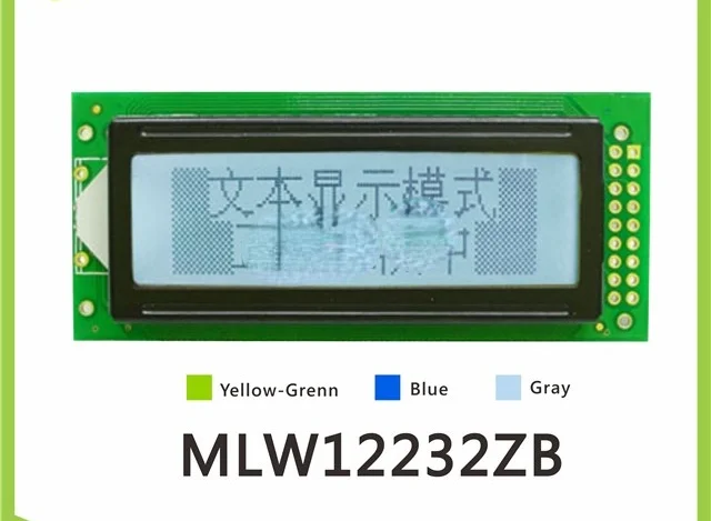 122X32 Chinese Graphic Display 12232 LCD Module, Serial and Parallel Port Optional MLW12232ZB
122X32 Chinese Graphic Display 12232 LCD Module, Serial and Parallel Port Optional MLW12232ZB