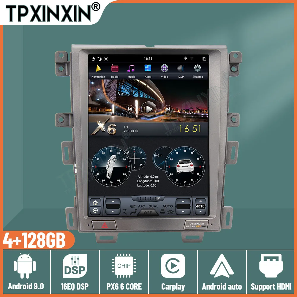 for FORD EDGE 2008-2014 Car Radio Tape Recorder DVD Navigation Android Tesla Style Screen Stereo Auto Multimidia Video Player
for FORD EDGE 2008-2014 Car Radio Tape Recorder DVD Navigation Android Tesla Style Screen Stereo Auto Multimidia Video Player