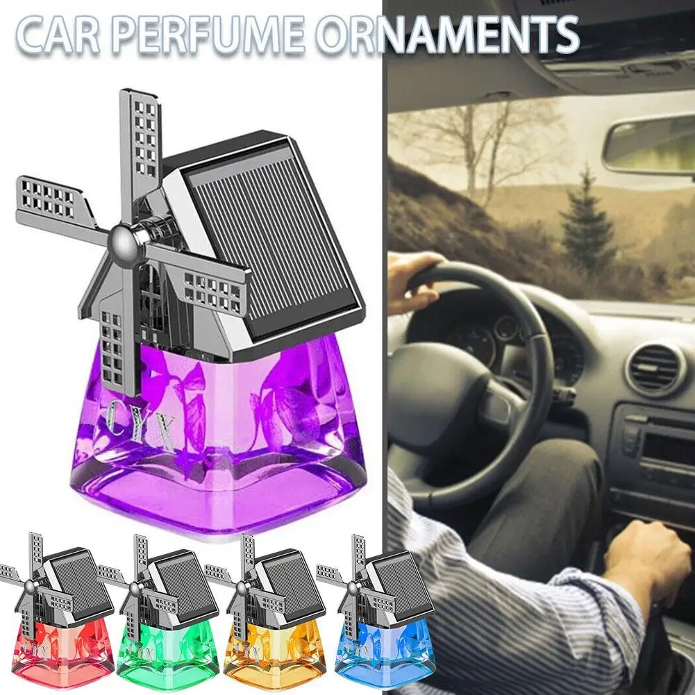 Solar Energy Auto Instrument Panel Air Freshness Windmill Design Light Durable Windmill Aromatherapy Car Air Freshener Diffuser
Solar Energy Auto Instrument Panel Air Freshness Windmill Design Light Durable Windmill Aromatherapy Car Air Freshener Diffuser