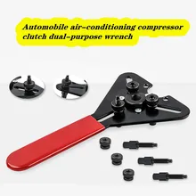 Air-Conditioning Repair Dual Tool Wrench A/c Compressor Clutch Remover Hand Tools Kit Hub Puller Holding Tool Car Accessories
Air-Conditioning Repair Dual Tool Wrench A/c Compressor Clutch Remover Hand Tools Kit Hub Puller Holding Tool Car Accessories