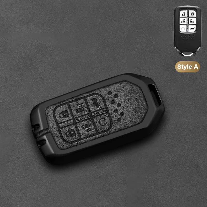 

Car Key Case Cover Shell Fob For Honda Civic HRV CRV XRV CR-V Crider Odyssey Pilot Fit Accord Key Protector Accessories