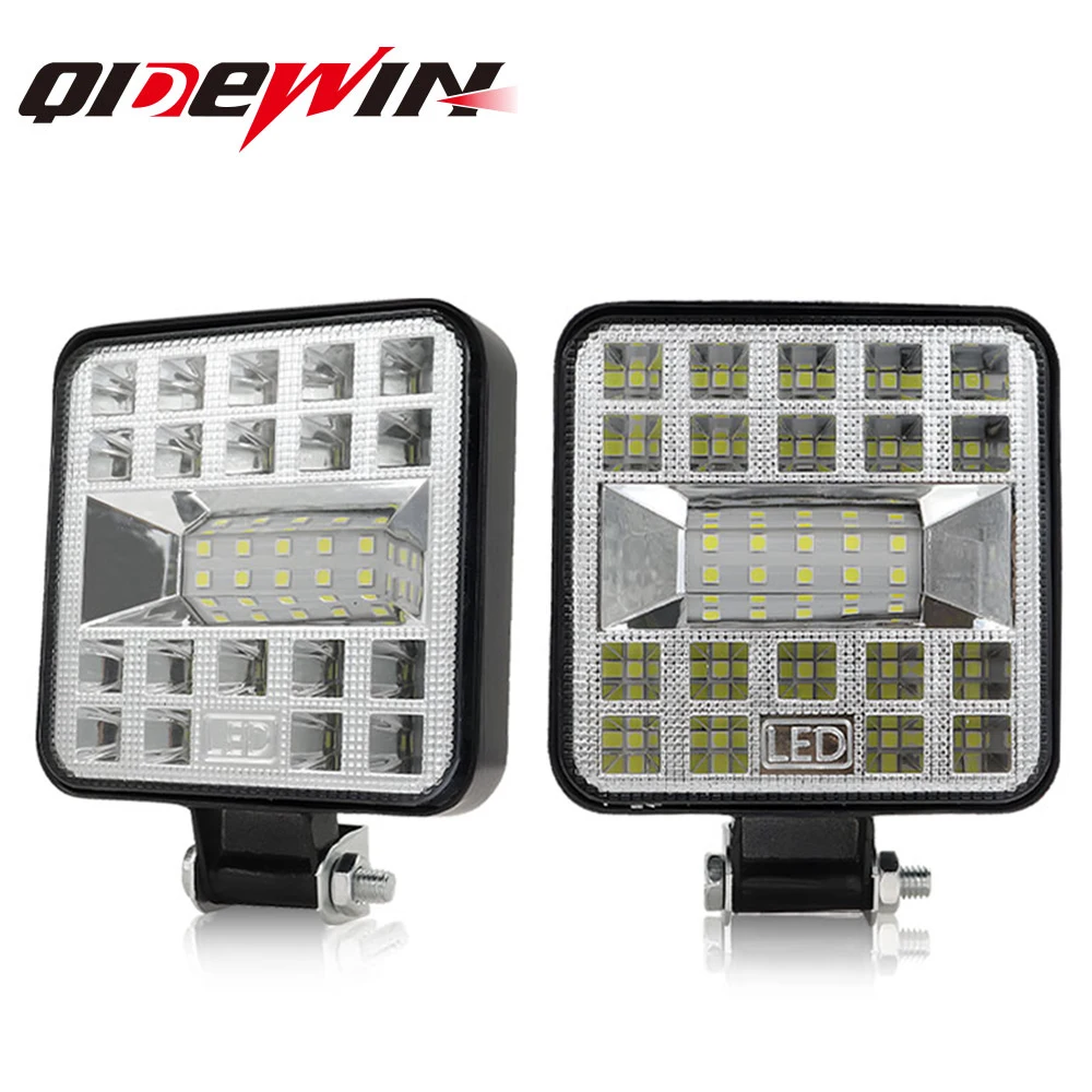 

126W LED Work Light Tractor 12V DC Driving Offroad Light For Boat Truck Trailer SUV ATV Working LED auxiliary Fog Light combo
