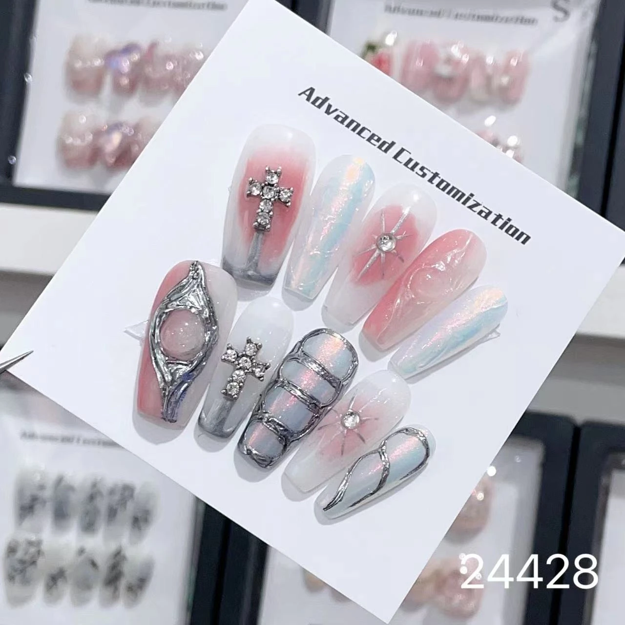 Pink Long Coffin Harajuku Aesthetic Y2k Handmade Press on Nails Charms False Nails Tips Fake Nail Supplies for Professionals
Pink Long Coffin Harajuku Aesthetic Y2k Handmade Press on Nails Charms False Nails Tips Fake Nail Supplies for Professionals