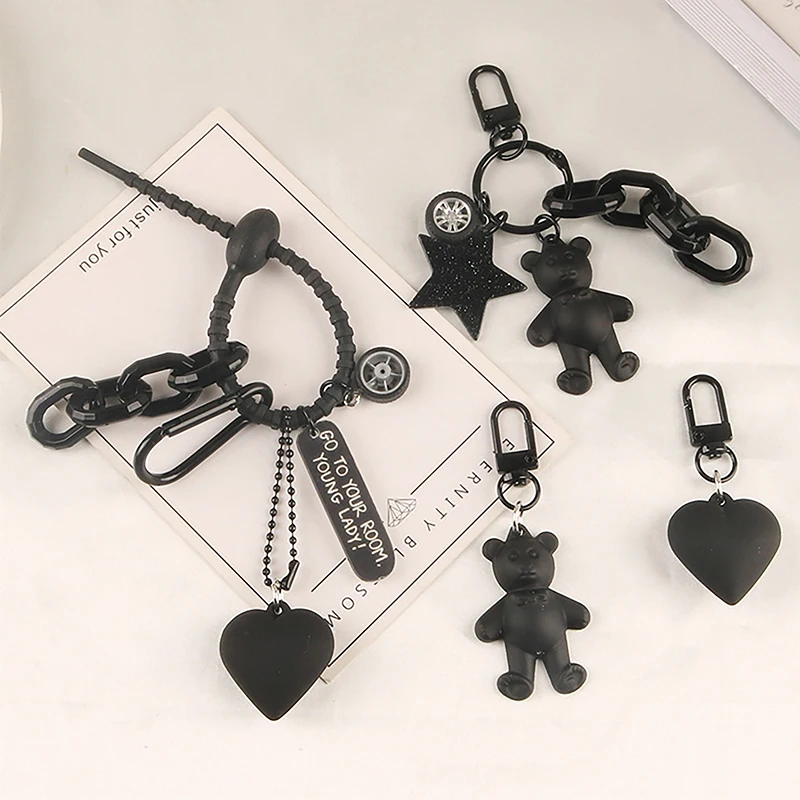 Cartoon Bow Tie Bear Key Chain Love Pentagram Pendant Key Ring Car Backpack Charms Decoration Bag Accessories
Cartoon Bow Tie Bear Key Chain Love Pentagram Pendant Key Ring Car Backpack Charms Decoration Bag Accessories