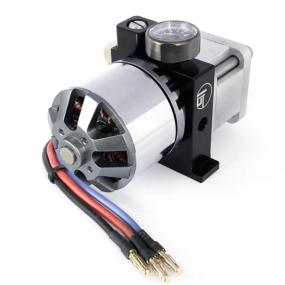 5055 Excavator Oil Pump Brushless Hydraulic Motor Oil Pump Comes with Pressure Regulating Pressure Gauge RC Excavator Parts
5055 Excavator Oil Pump Brushless Hydraulic Motor Oil Pump Comes with Pressure Regulating Pressure Gauge RC Excavator Parts