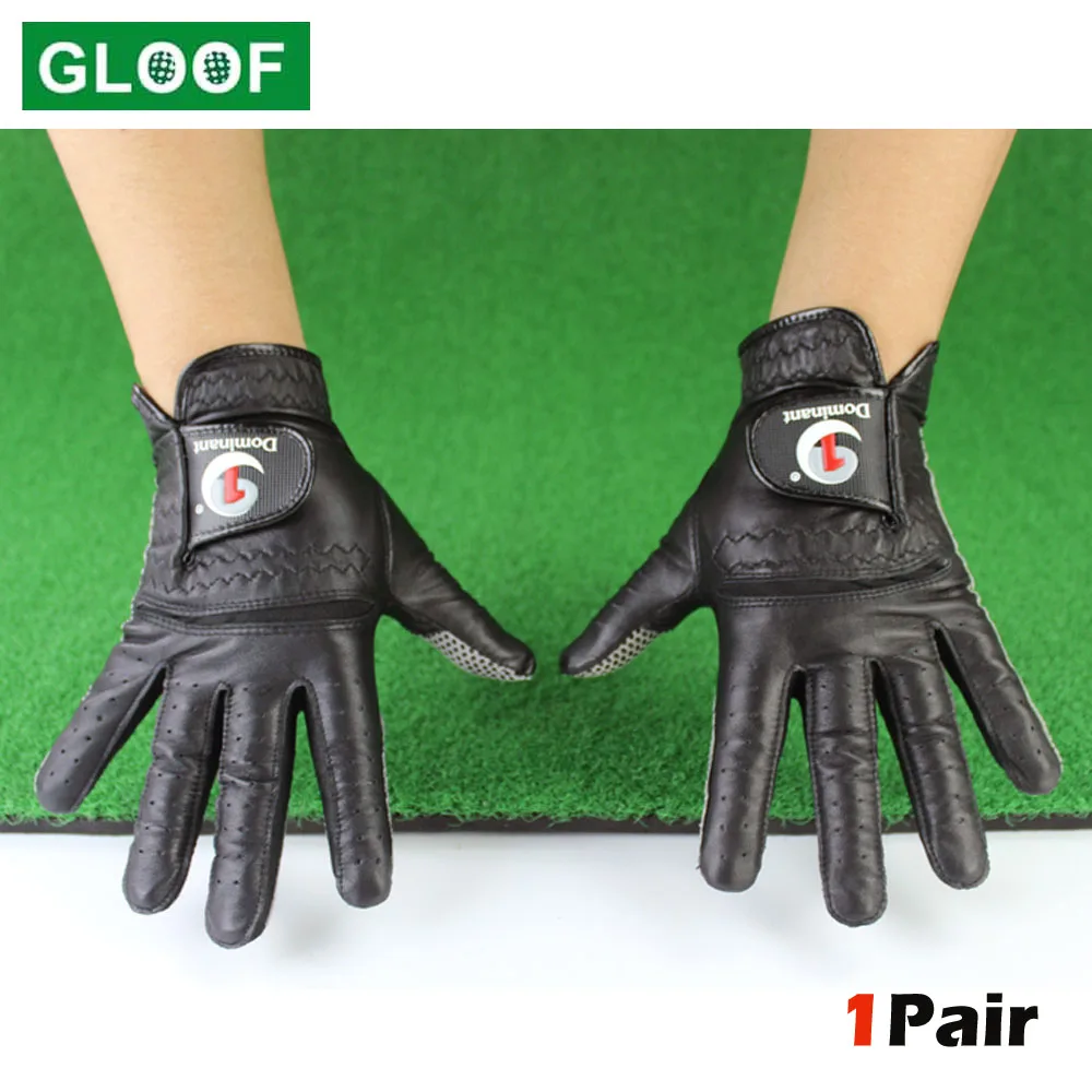 Фото Перчатки для гольфа мужские мягкие Нескользящие дышащие спортивные перчатки из