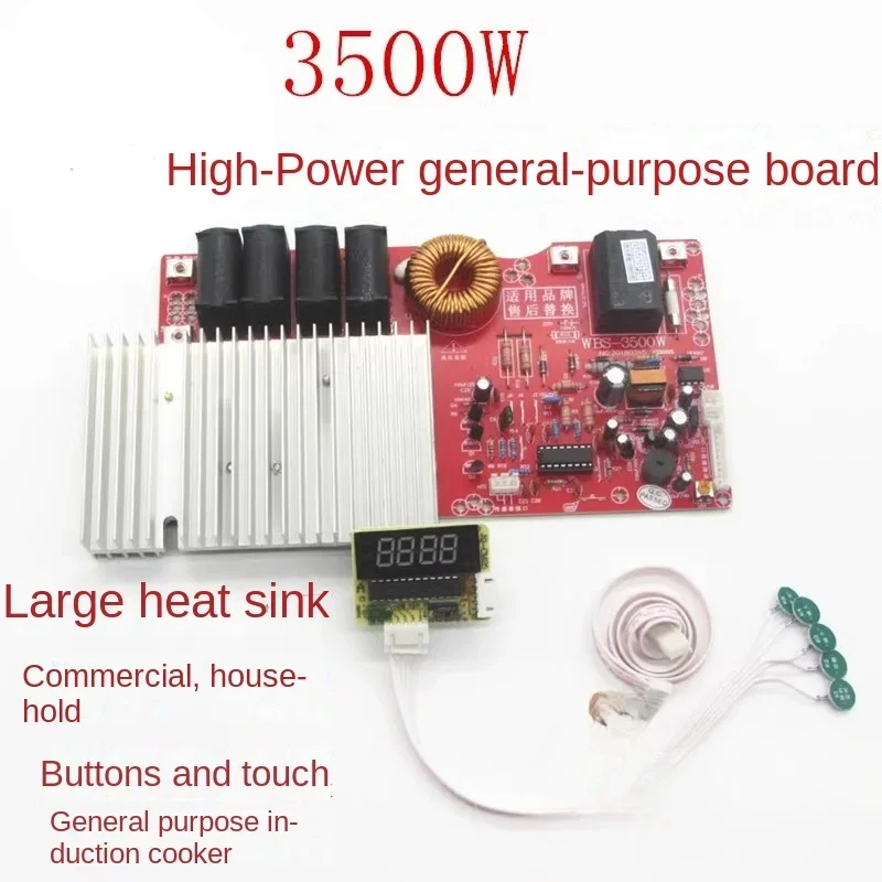 Universal Universal 3500W High-power Household and Commercial Induction Cooker Maintenance Motherboard Refit Circuit Board
Universal Universal 3500W High-power Household and Commercial Induction Cooker Maintenance Motherboard Refit Circuit Board