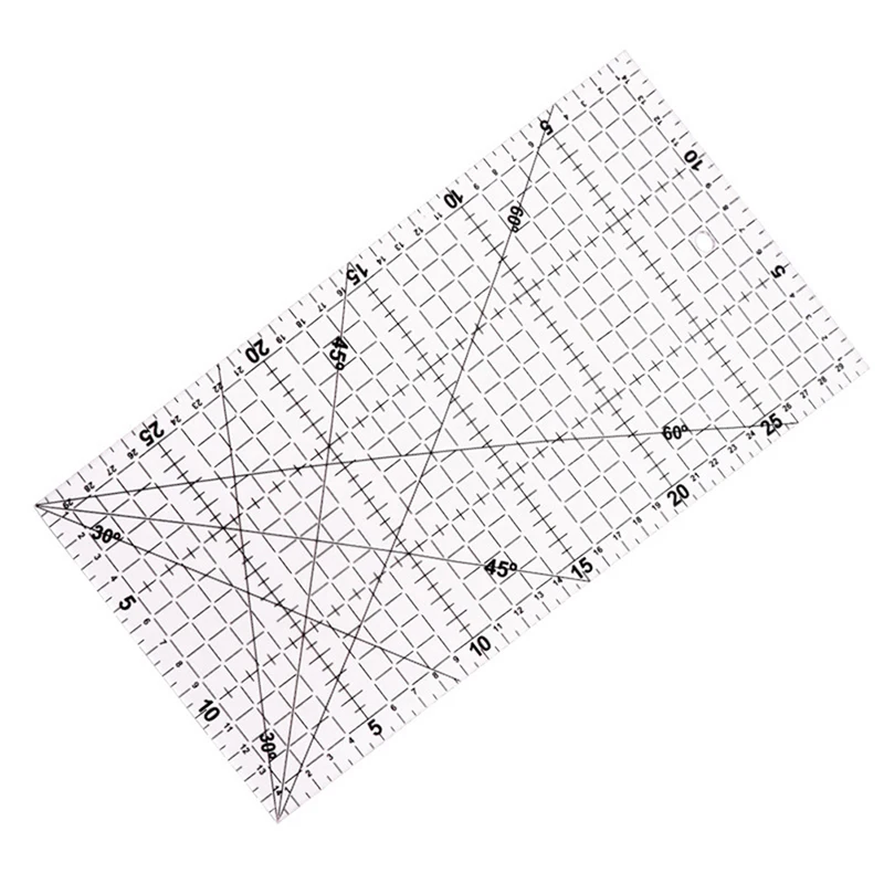 30 * 15 Cm Patchwork Ruler Quilting Tools High Grade Acrylic Material Transparent Ruler Scale School Supplie
30 * 15 Cm Patchwork Ruler Quilting Tools High Grade Acrylic Material Transparent Ruler Scale School Supplie